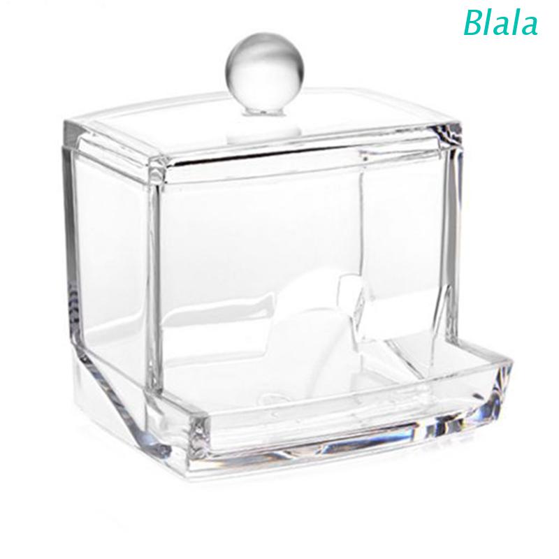 Hộp Đựng Bông Tẩy Trang Bằng Acrylic Tiện Dụng