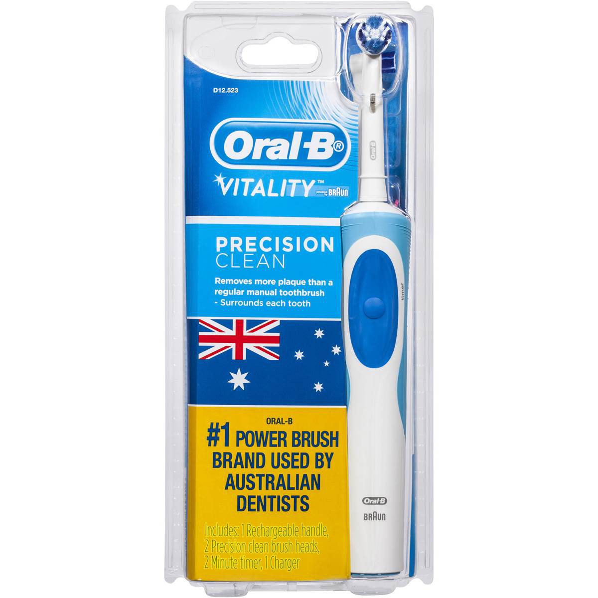 [KHO_DO_MI] BÀN CHẢI ĐIỆN NGƯỜI LỚN ORAL B VITALITY PRECISION CLEAN TOOTHBRUSH [CHINH_HIEU]