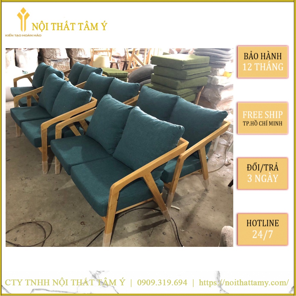 Ghế Sofa Katana đôi✌FREE SHIP HCM✌ Ghế sofa Cao cấp Thương hiệu Nội Thất Tâm Ý