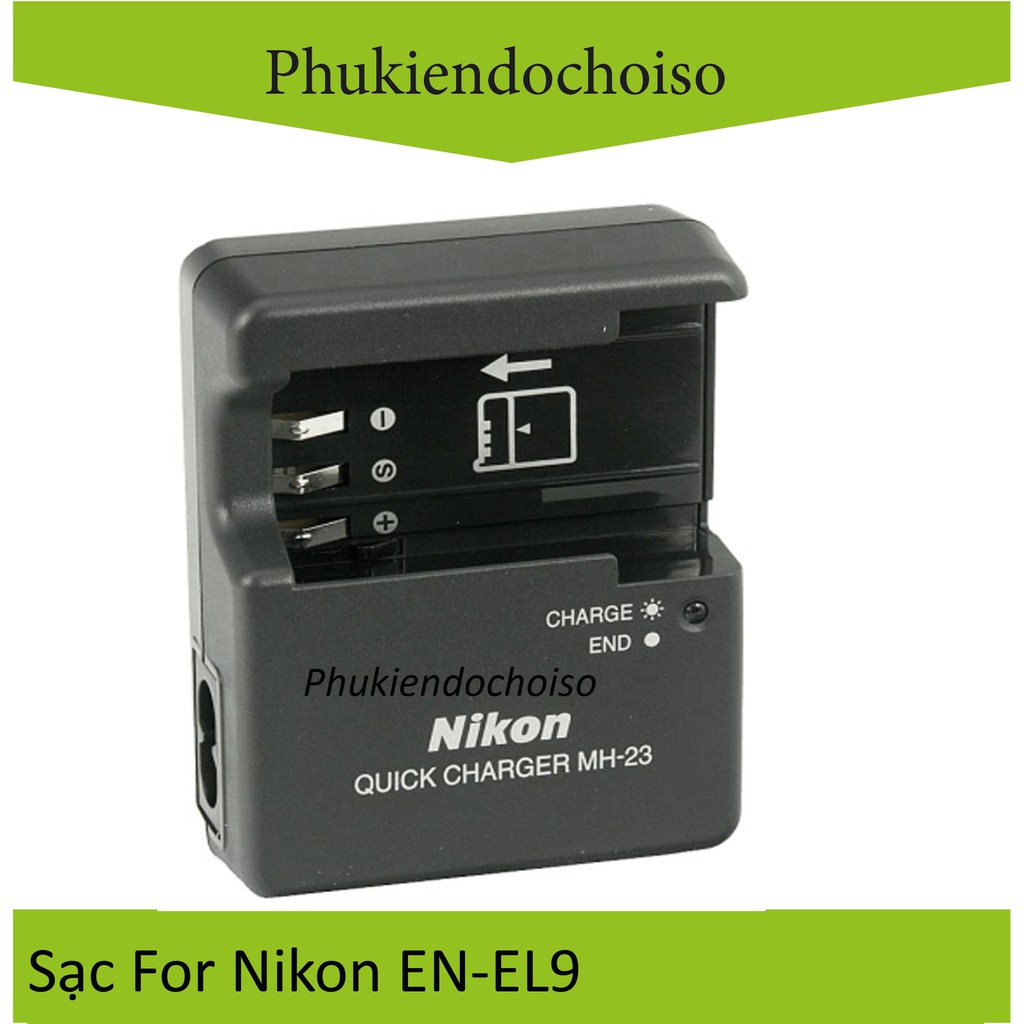 Sạc thay thế sạc máy ảnh Nikon EN-EL9