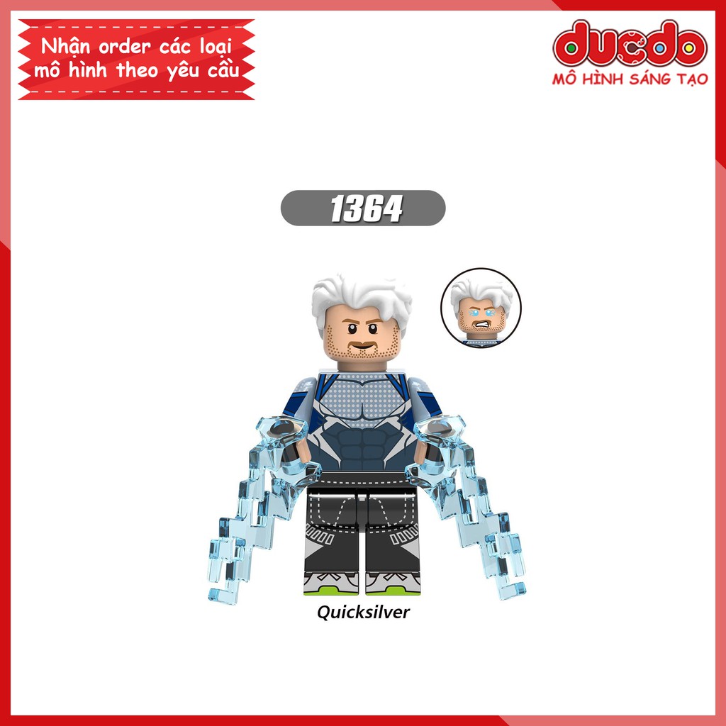 Minifigures các siêu anh hùng trong MCU - Đồ chơi Lắp ghép Xếp hình Mô hình Mini Iron Man XINH X0270