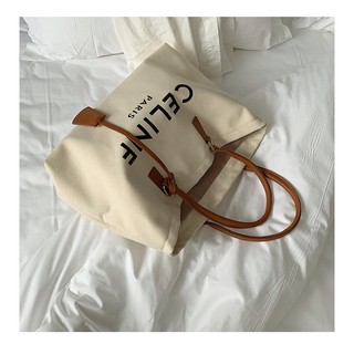 Túi xách nữ tote vải CELINF