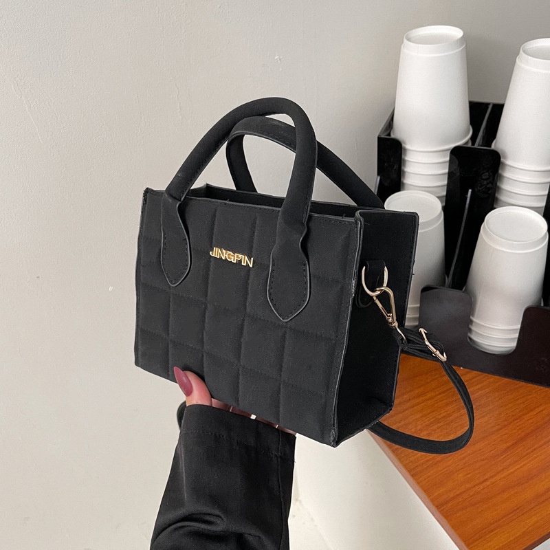 Túi xách nữ đeo chéo đơn giản caro túi đeo vai đi làm