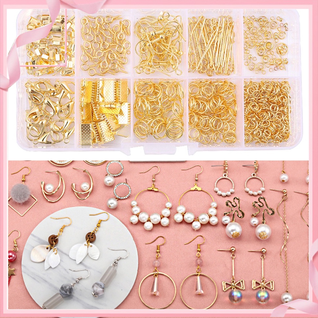Bộ 710 Dụng Cụ Làm Trang Sức Bằng Kim Loại Đa Chức Năng Kèm Móc Tiện Dụng Cho Gia Đình