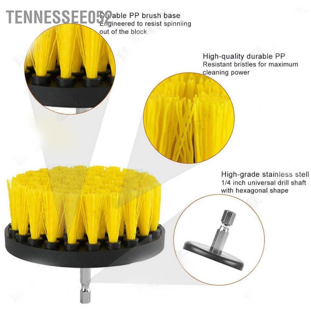 Tennessee052 Đầu bàn chải máy khoan điện Tiết kiệm sức lao động Bộ hiệu quả cho phòng tắm nhà bếp
