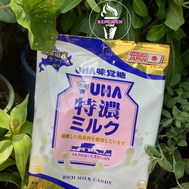 Kẹo sữa bò tokuno UHA Nhật Bản ( mẫu mới )