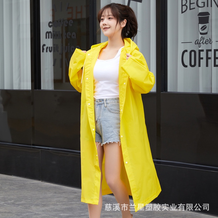 Áo Mưa Dày Dặn Siêu Nhẹ Chống Thấm Nước Dành Cho Người Lớn