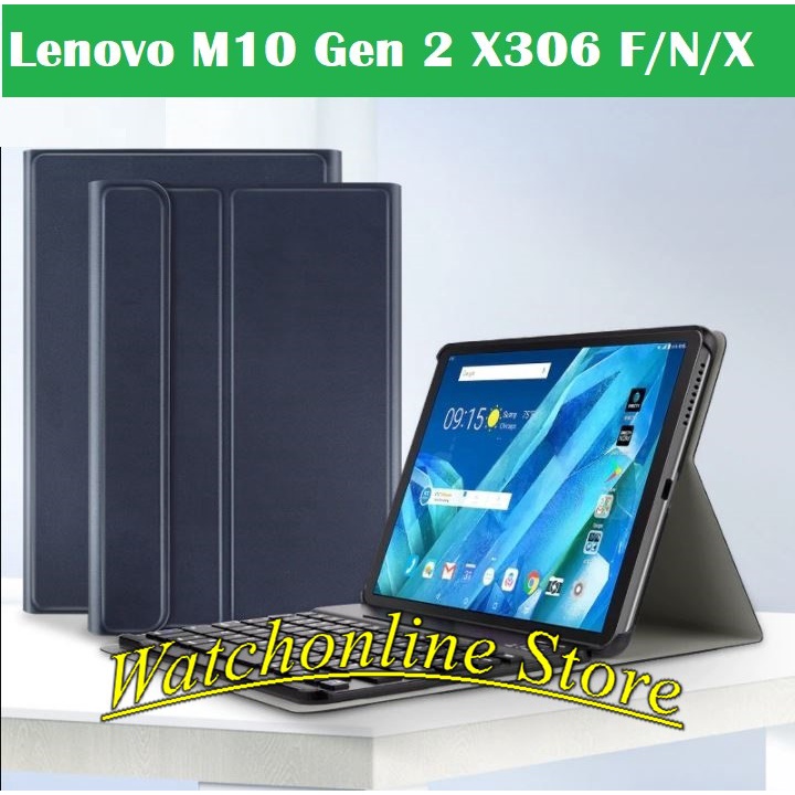 Bao da có bàn phím cho Lenovo Tab M10 HD Gen 2 TB-X306X TB-X306F 10.1 inch