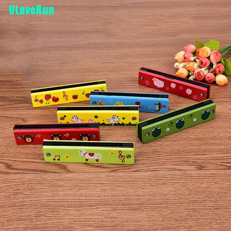 Kèn Harmonica 16 Lỗ Bằng Gỗ Dễ Thương Cho Bé