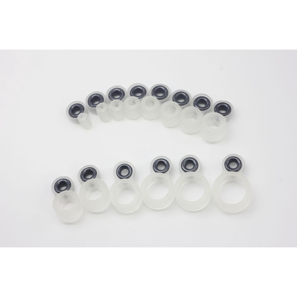 Set 14 Phụ Kiện Hỗ Trợ Câu Cá Bằng Silicon 1-14 #