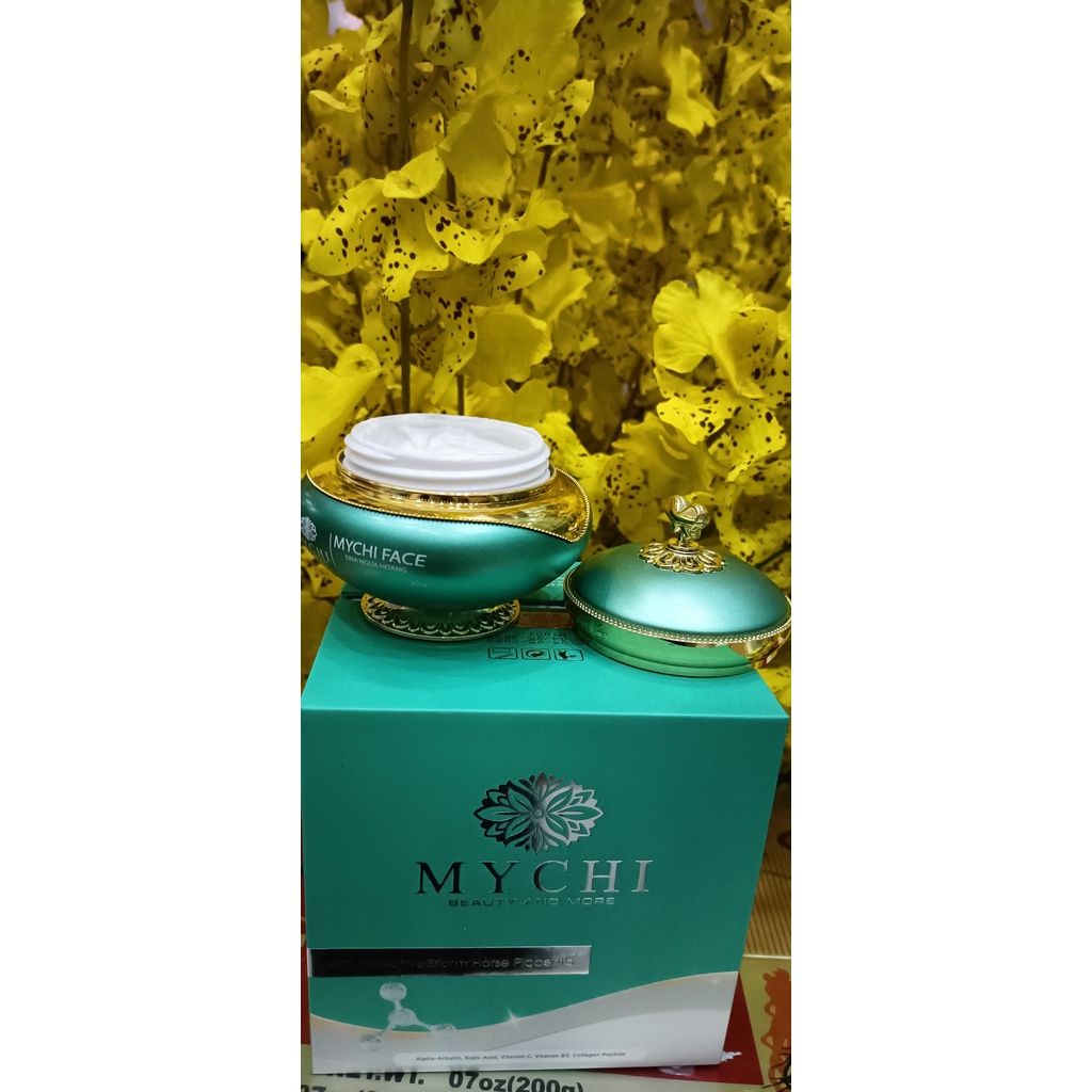 Kem face dưỡng trắng da Mychi, Tinh chất DNA ngựa hoang [ tặng sữa rửa mặt]