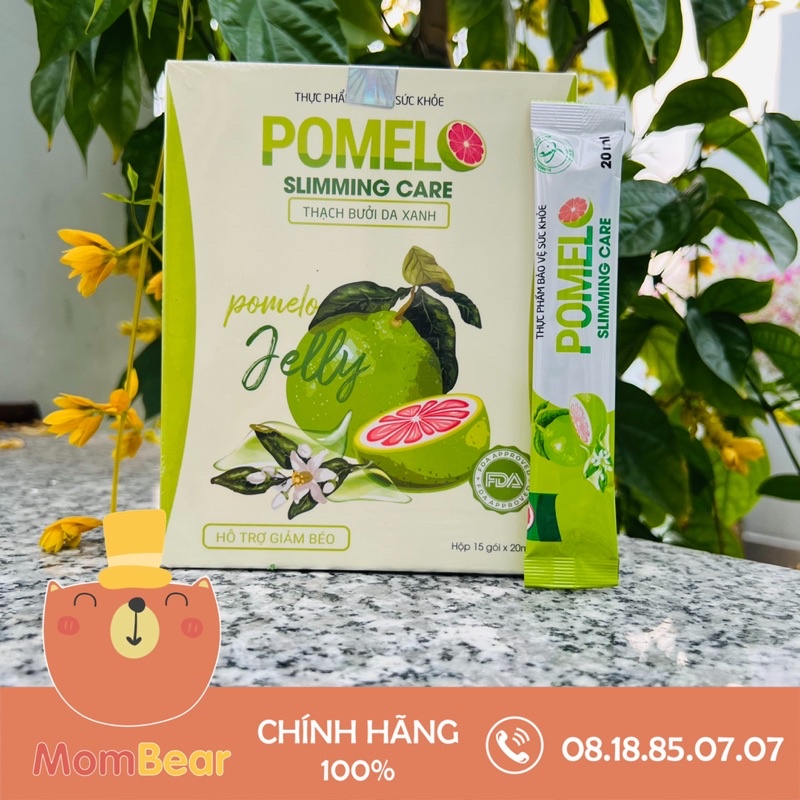 Thạch bưởi da xanh giảm cân, trắng da Pomelo Slimming Care Hỗ Trợ Làm Đẹp