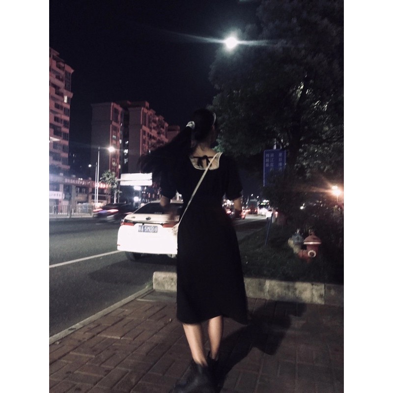 [Mã FAGREEN1505 giảm tới 30K đơn 99K] Váy Tay BỒng bèo trắng xinh xắn tiểu thư | BigBuy360 - bigbuy360.vn