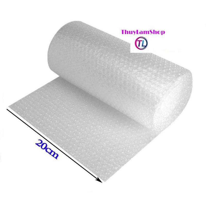 Bọc bóng xốp hơi, bọc xốp nổ chống sốc bọc hàng dễ vỡ size 2 tấc bán theo m