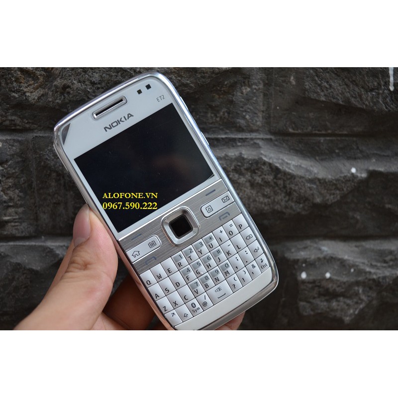 Điện Thoại Nokia E72 Có Pin Zin Chính Hãng Bảo Hành 12 tháng Có WiFi 3.5G imeil Chuẩn Đèn Cảm Biến