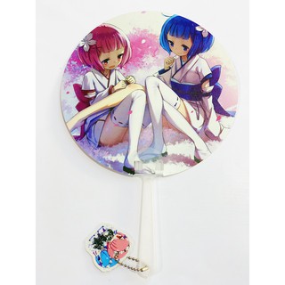 Quạt cầm tay anime