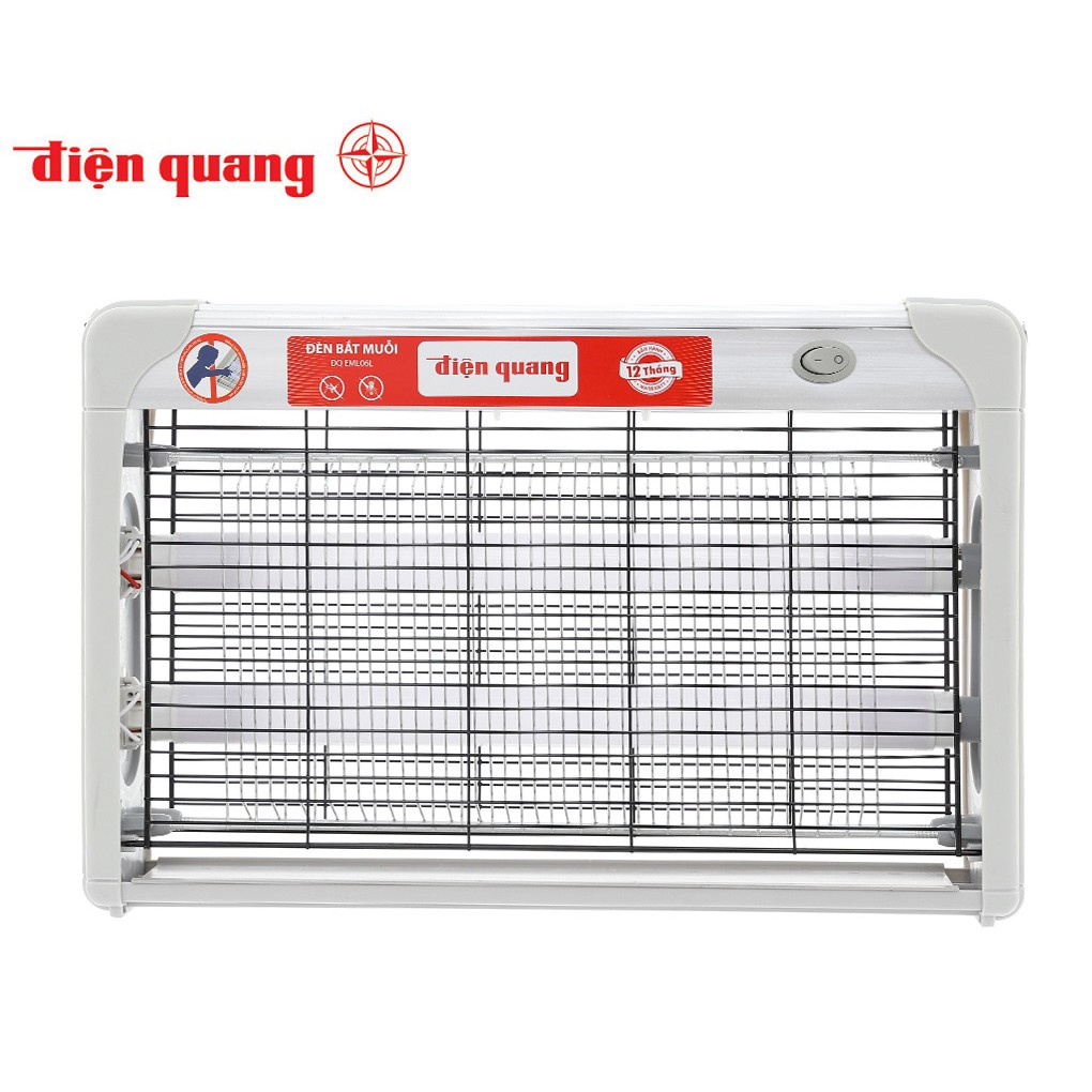 ĐÈN BẮT MUỖI ĐIỆN QUANG ĐQ EML06L ( 240 x 65 x 380 mm )