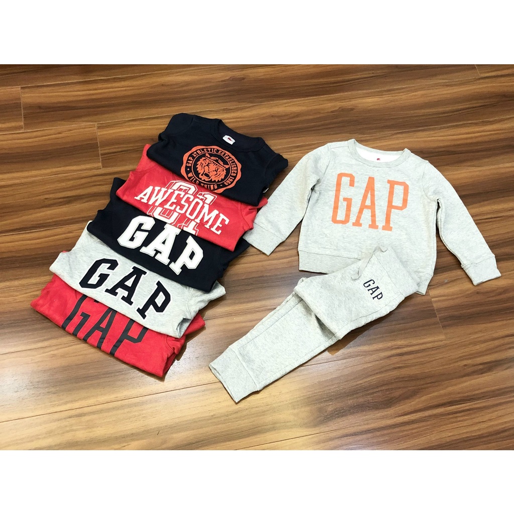 Bộ nỉ bông ấm áp dư xịn Baby Gap cho bé 6 tháng - 5 tuổi.