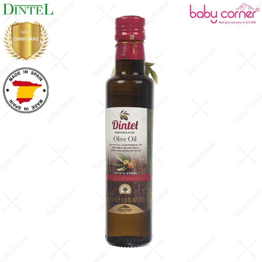 Dầu Olive Dintel Tây Ban Nha Nguyên Chất 250ml Cho Bé