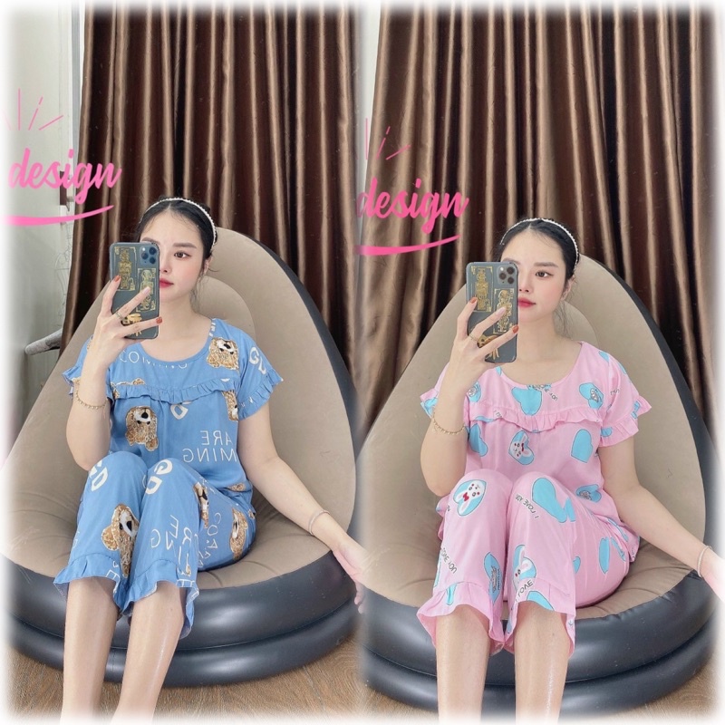 Đồ bộ tole - Đồ bộ lanh tay ngắn quần dài