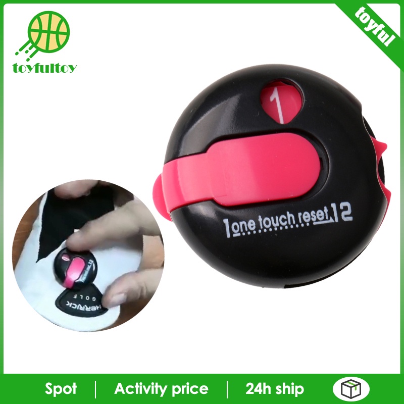 Kẹp Đếm Điểm Chơi Golf Mini Màu Trắng