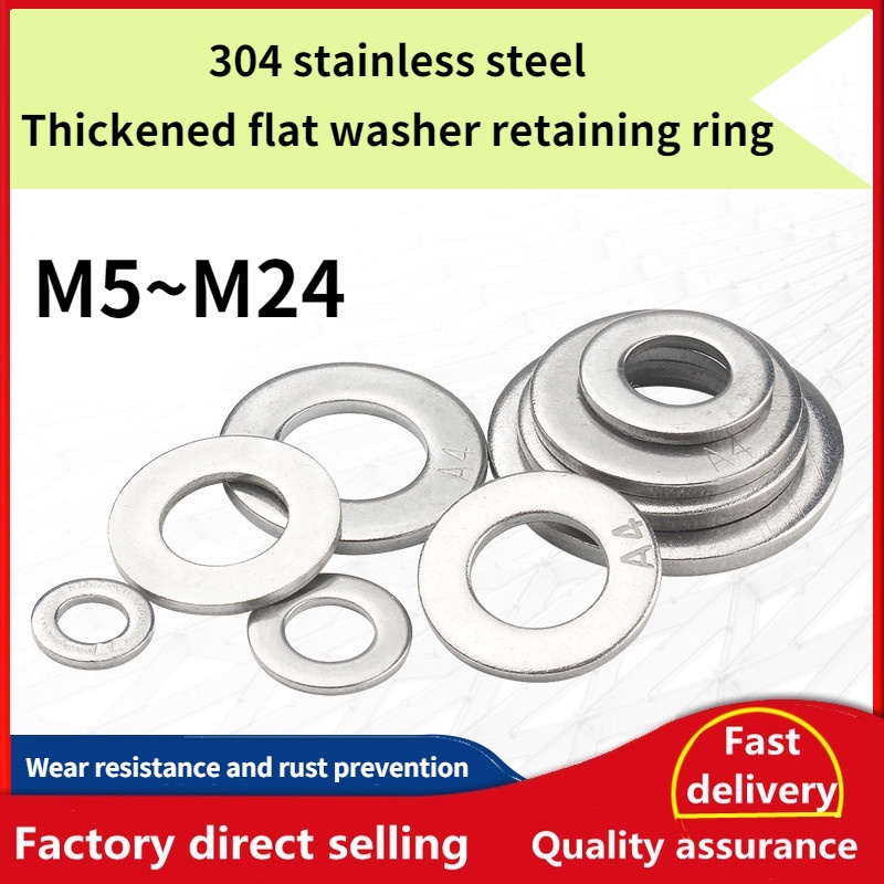 Vòng Đệm Bằng Thép Không Gỉ A4-70 M3 ~ M24 316 Chất Lượng Cao
