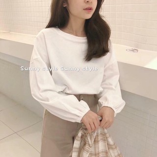 [ BEST SELLER ] Áo Tay Dài Bo Phồng dễ thương, form rộng
