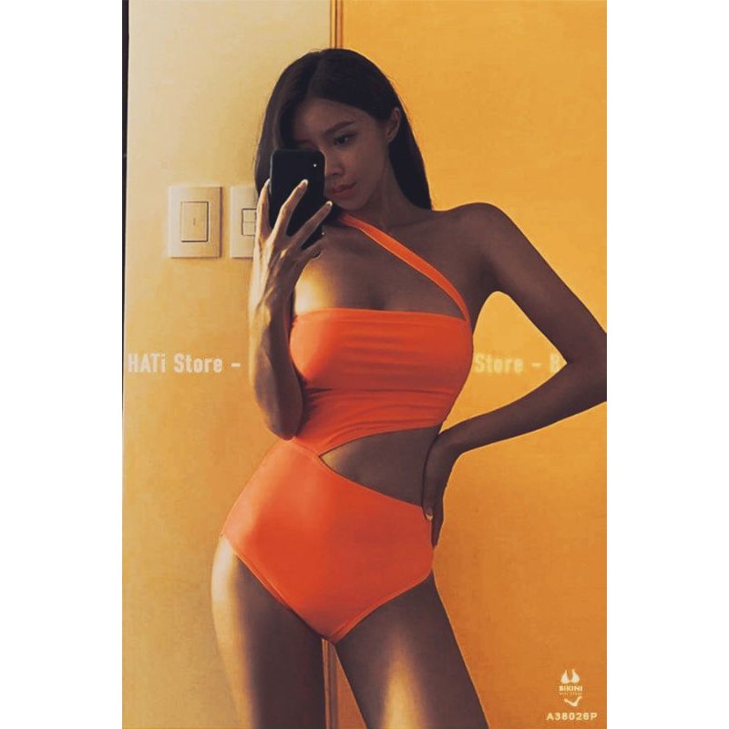 Bikini, Đồ Bơi Đi Biển Một Mảnh Thân Liền Lệch Vai Chữ Z Sexy NS18 | BigBuy360 - bigbuy360.vn