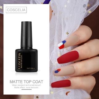 1 Lọ Sơn Phủ Dạng Gel Coscelia 8ml Không Chứa Cồn Giúp Tẩy Sơn Móng Tay Lâu Trôi