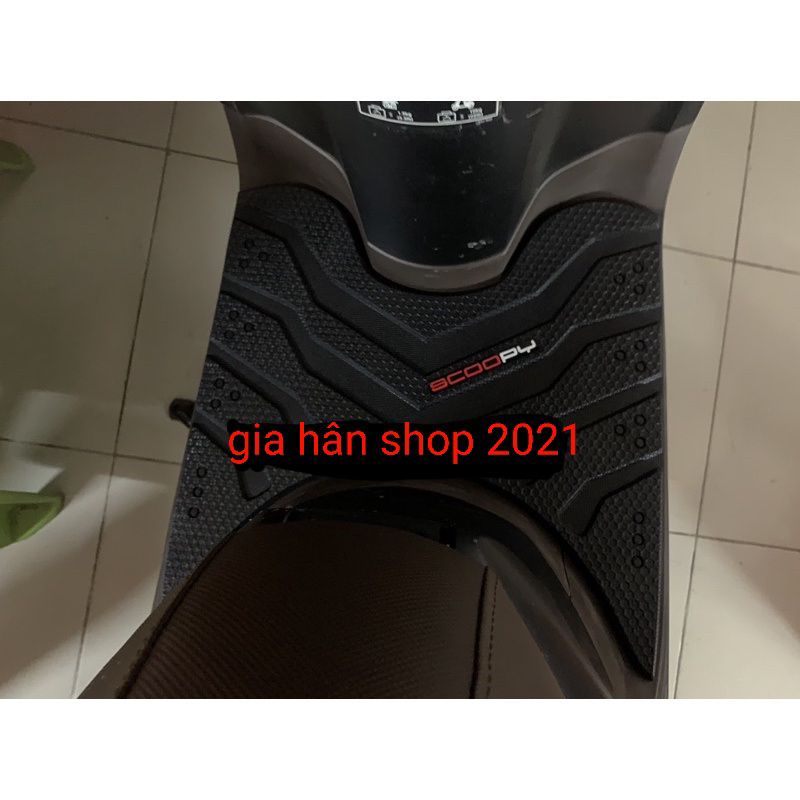 thảm lót chân xe Honda Scoopy 110cc Nhập Khẩu INDONESIA đời 2013-2023