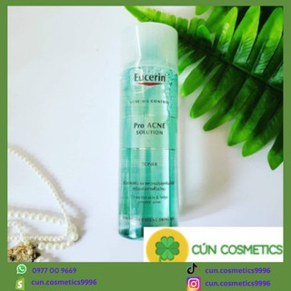 Nước Hoa Hồng Eucerin Cân Bằng Cho Da Dầu Mụn 200ml