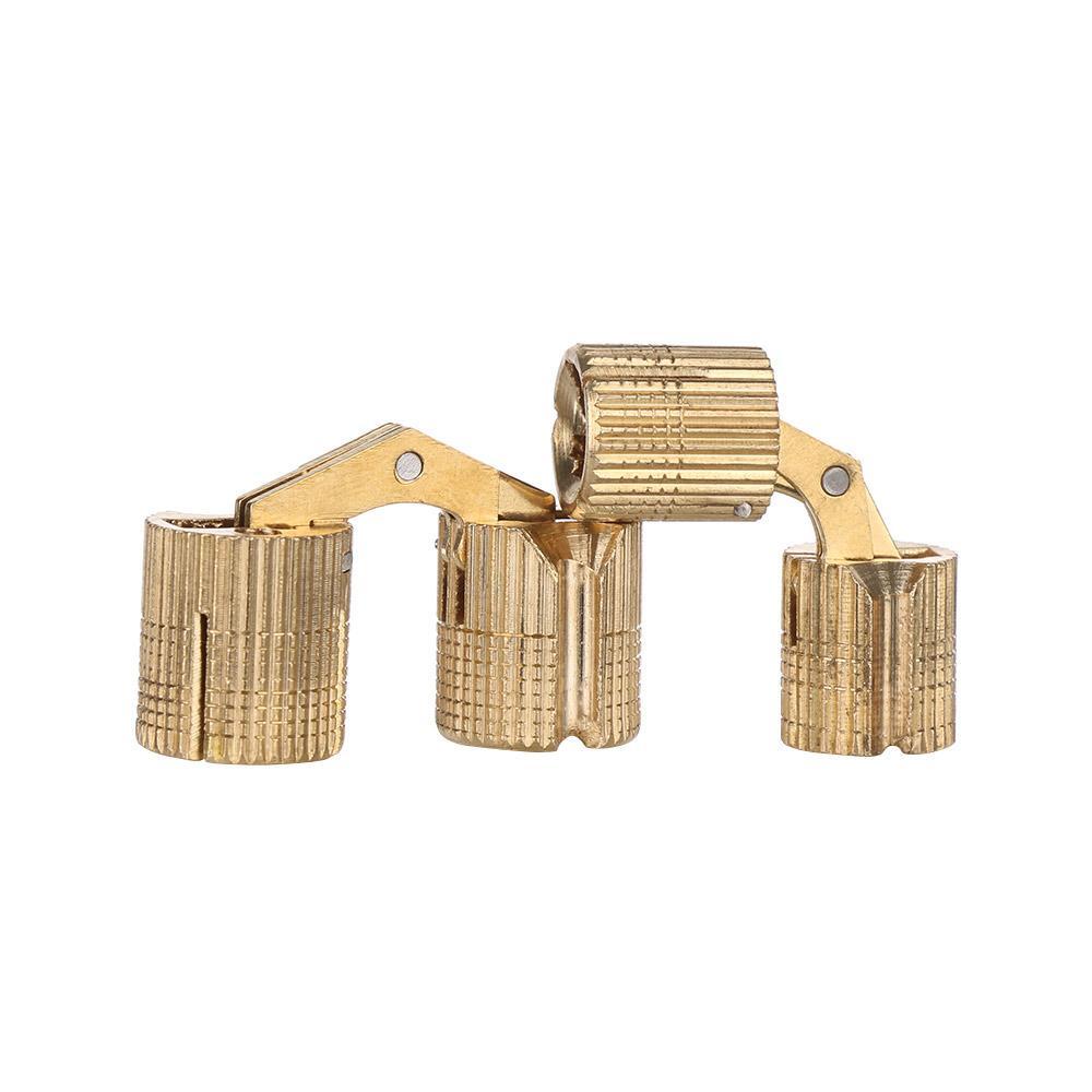 LANSEL 1 Bản Lề Cửa Tủ Bằng Đồng Thau Hình Trụ