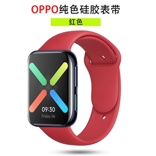 Dây Đeo Silicone Cho Đồng Hồ Thông Minh OPPO watch 41mm 46mm