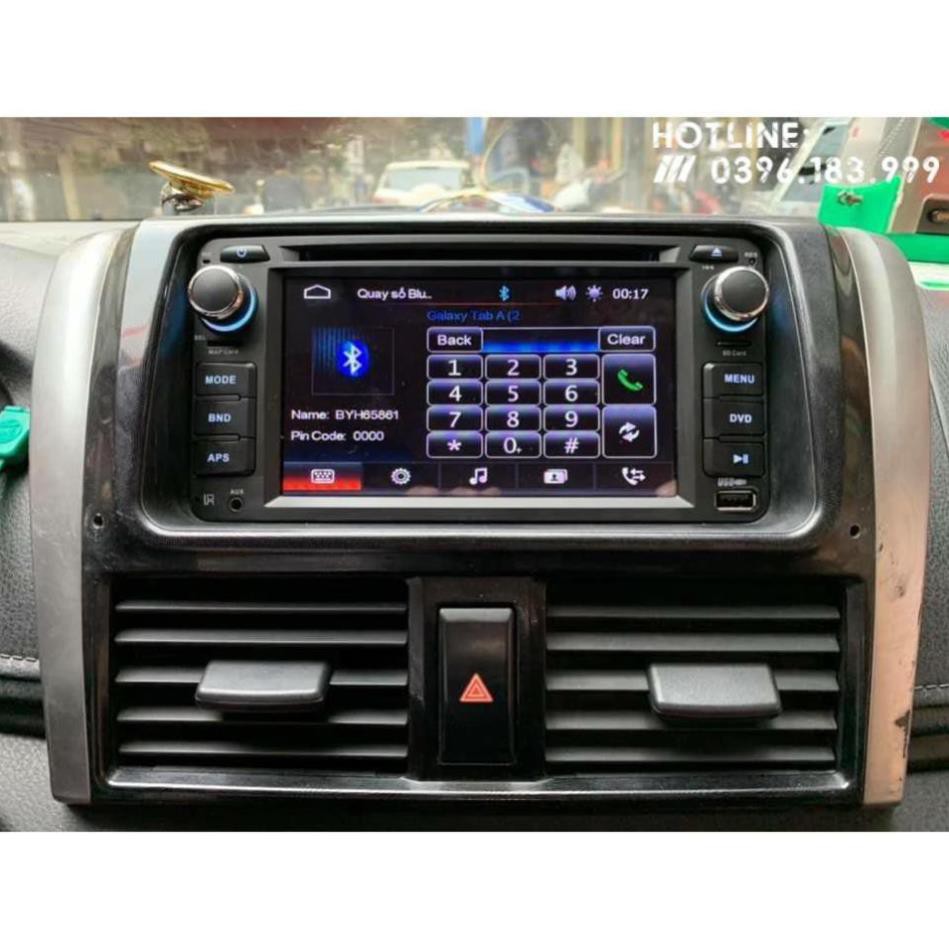 [Giảm giá]  Đầu DVD GPS dẫn đường lắp chung Toyota (Vios, innova, fortuner, Altisl, yaris..) tặng thẻ GPS