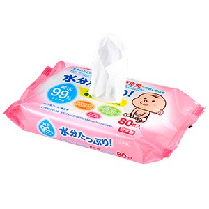 Khăn ướt Kids Mama nội địa Nhật gói 80 tờ BoreMart