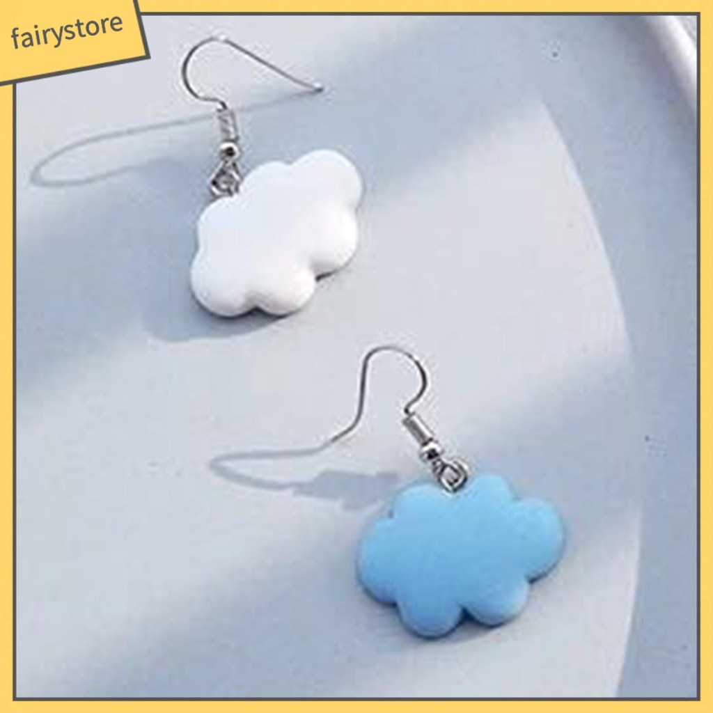 Hoa Tai Mặt Hình Đám Mây Đáng Yêu Cho Nữ