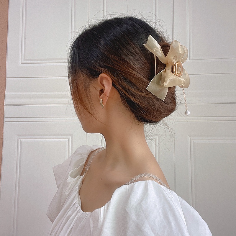 Kẹp Tóc Nửa Hình Cá Mập Phong Cách Hàn Quốc Cho Nữ