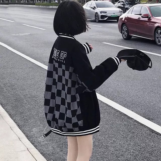 ÁO KHOÁC GIÓ NỮ DÁNG BOMBER CHỮ U