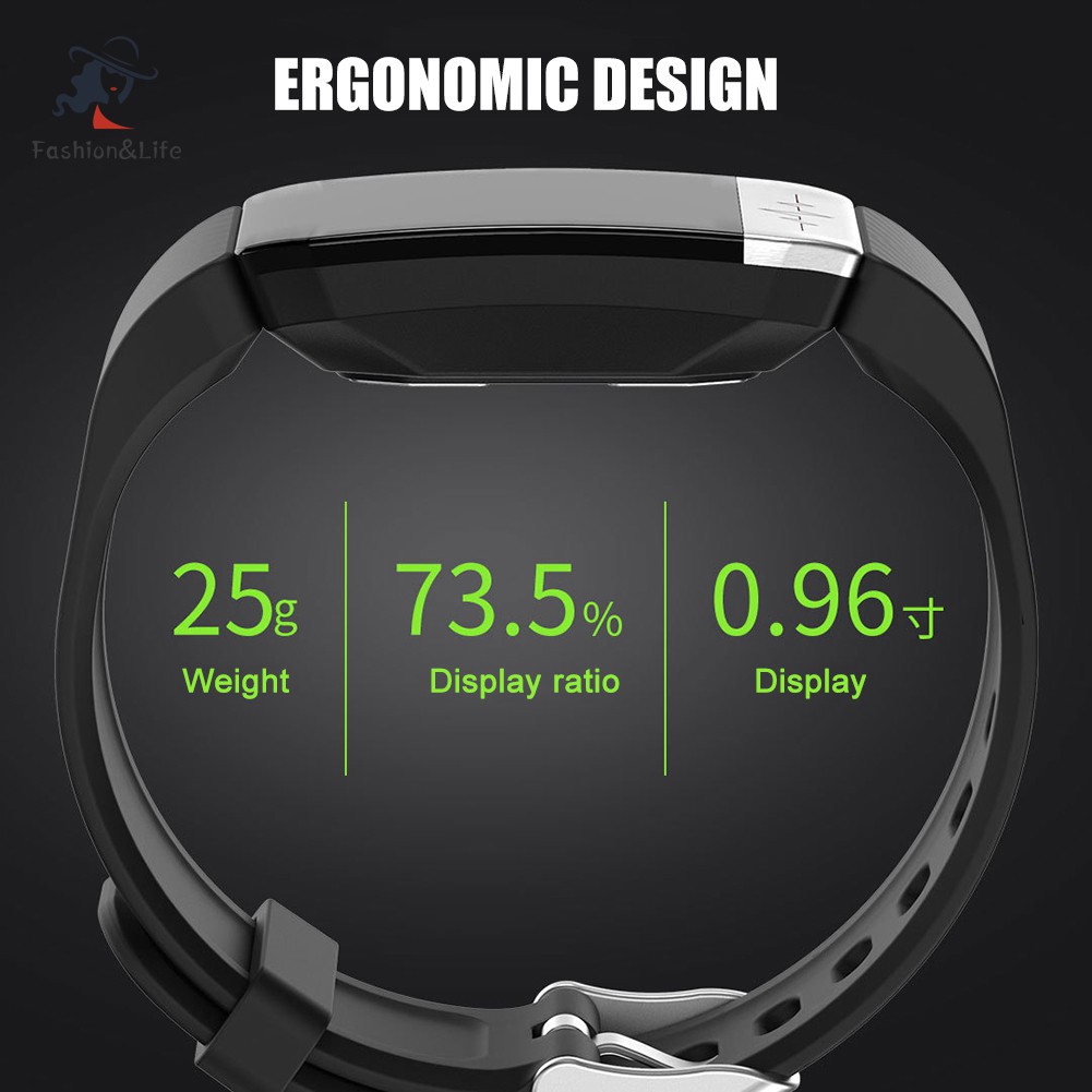 Vòng Đeo Tay Thông Minh Theo Dõi Sức Khỏe Kèm Phụ Kiện