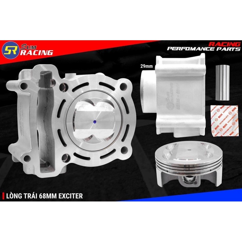 Lòng Kiếng SUM Racing xe máy Exciter 150 -ex135