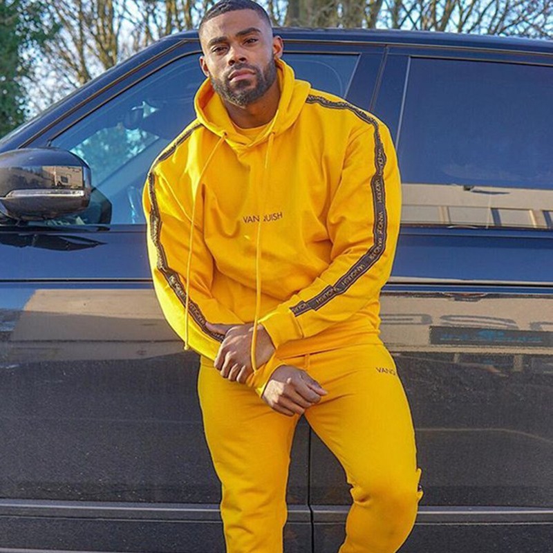 Áo Hoodie Cotton Thể Thao Họa Tiết Kẻ Sọc Thời Trang Cho Nam