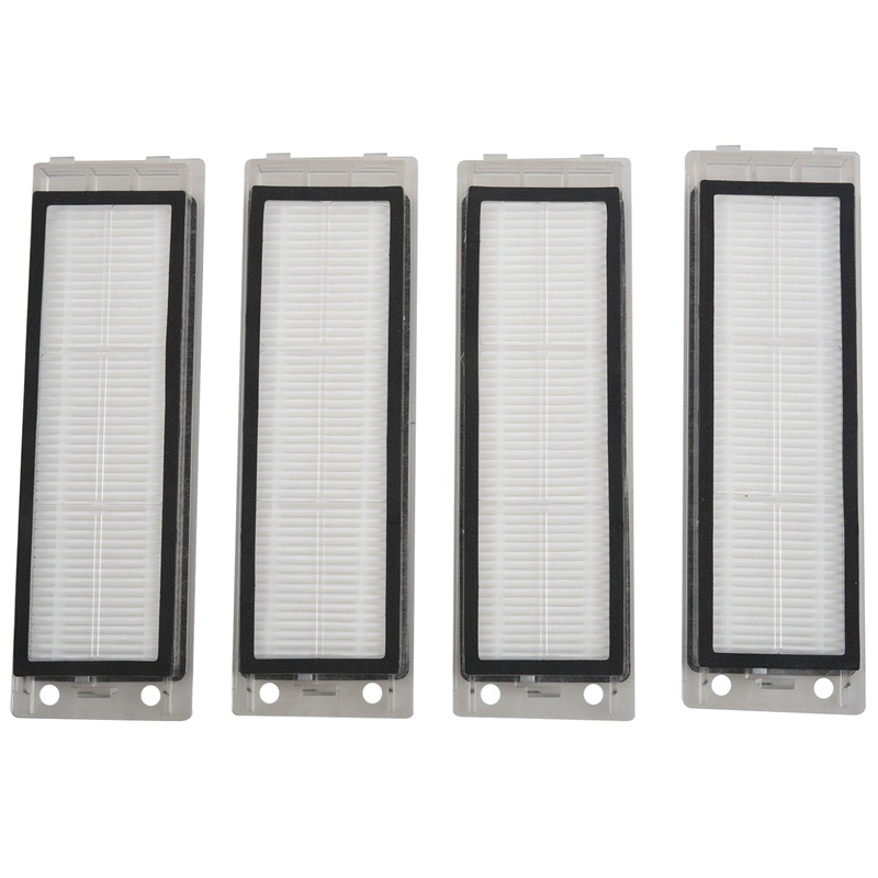 Set 6 Cọ Chải Bên + 4 Bộ Lọc Hepa + 2 Chổi Chính Chuyên Dụng Cho Robot Hút Bụi Xiaomi 2 Roborock S50 Mi