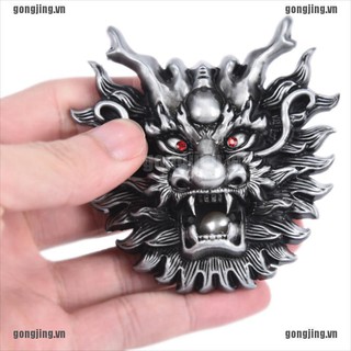 Khóa Thắt Lưng Bằng Hợp Kim Hình Rồng Phong Cách Cao Bồi Punk Mới Cho Nam