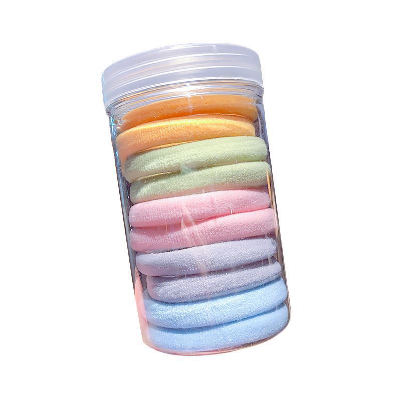 Set 10 Dây Cột Tóc Nhiều Màu Sắc