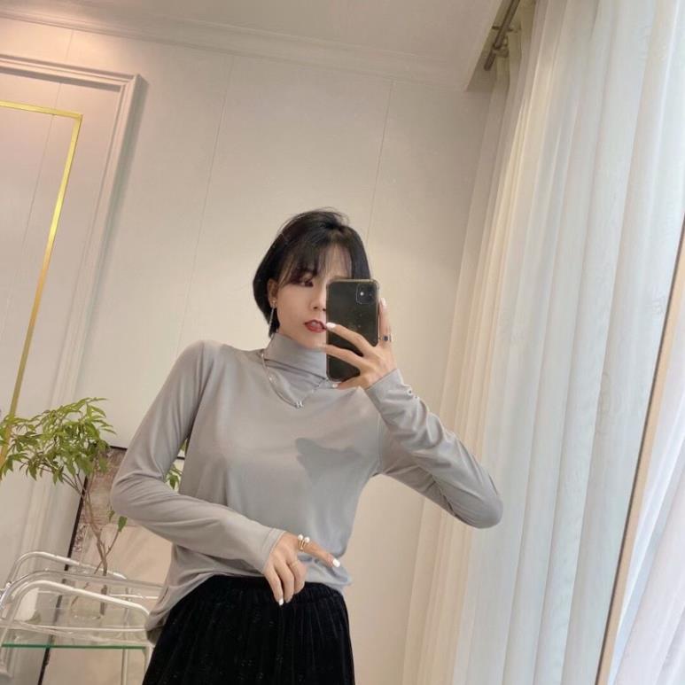 ❤️ Áo Giữ Nhiệt Nữ Cổ 3P Dày dặn Dáng ôm phong cách Hàn Quốc 197 ❤️