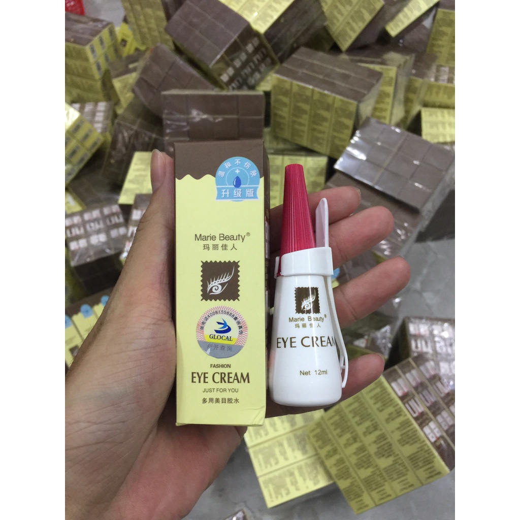 Keo bắt trục đỏ uốn mi Dụng cụ nối mi Huy Hoàng Mi