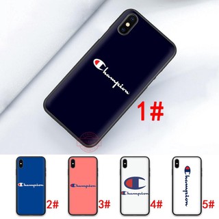 Ốp điện thoại dẻo in logo thương hiệu Champion cho Iphone 5 5s SE 6 6s 6+ 6s+ 7 8 7+ 8+ X Xs Xr XsMax