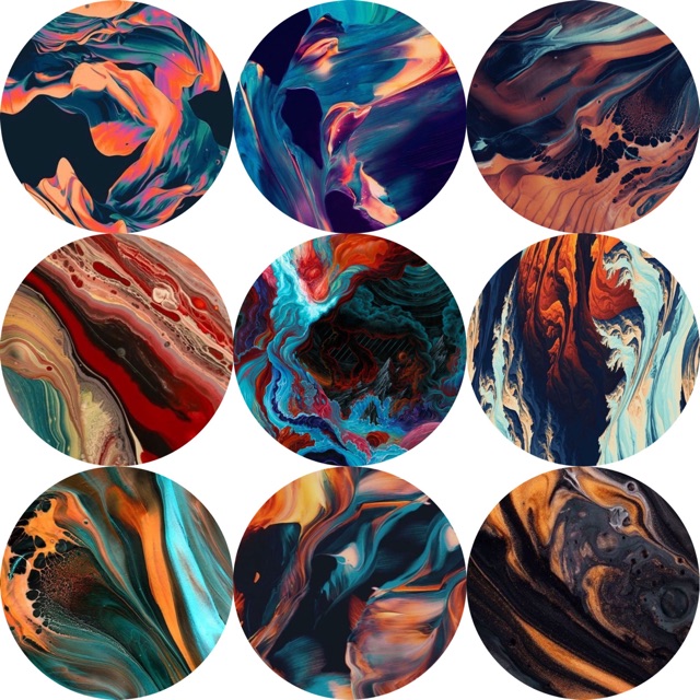 Giá đỡ điện thoại popsocket mẫu vân đá