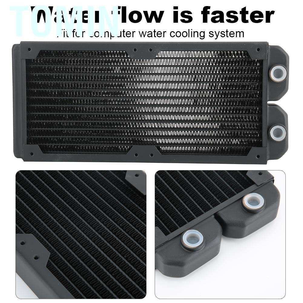 Tomin WeekW PC Heat Sink Water Cooling Heat-Dissipating Copper Radiator for Beauty and Industrial Equipment