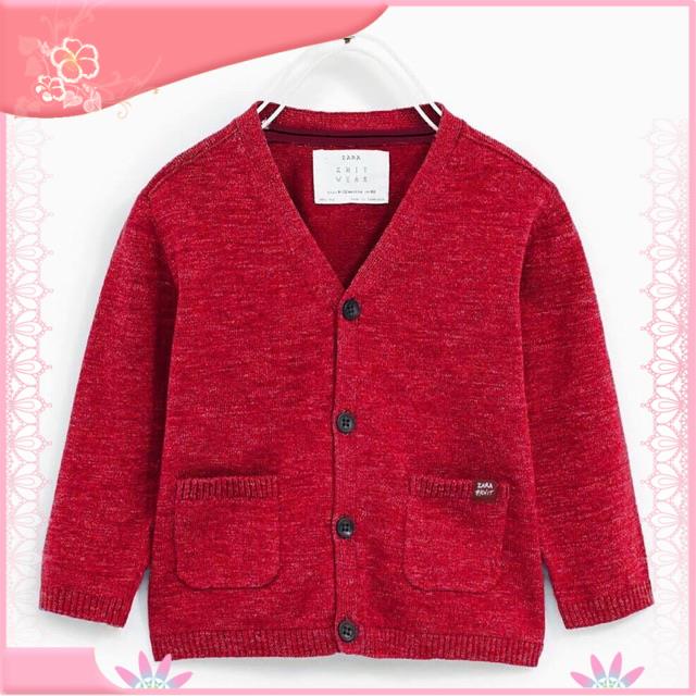 【Hàng sẵn sàng】 👑 Áo len cổ tim Zara xuất xịn cho bé👨‍👧‍👦
